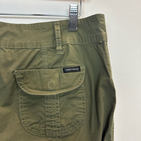 Sanctuary Drab Green Pants Waist 31 - Picture 6 of 12
